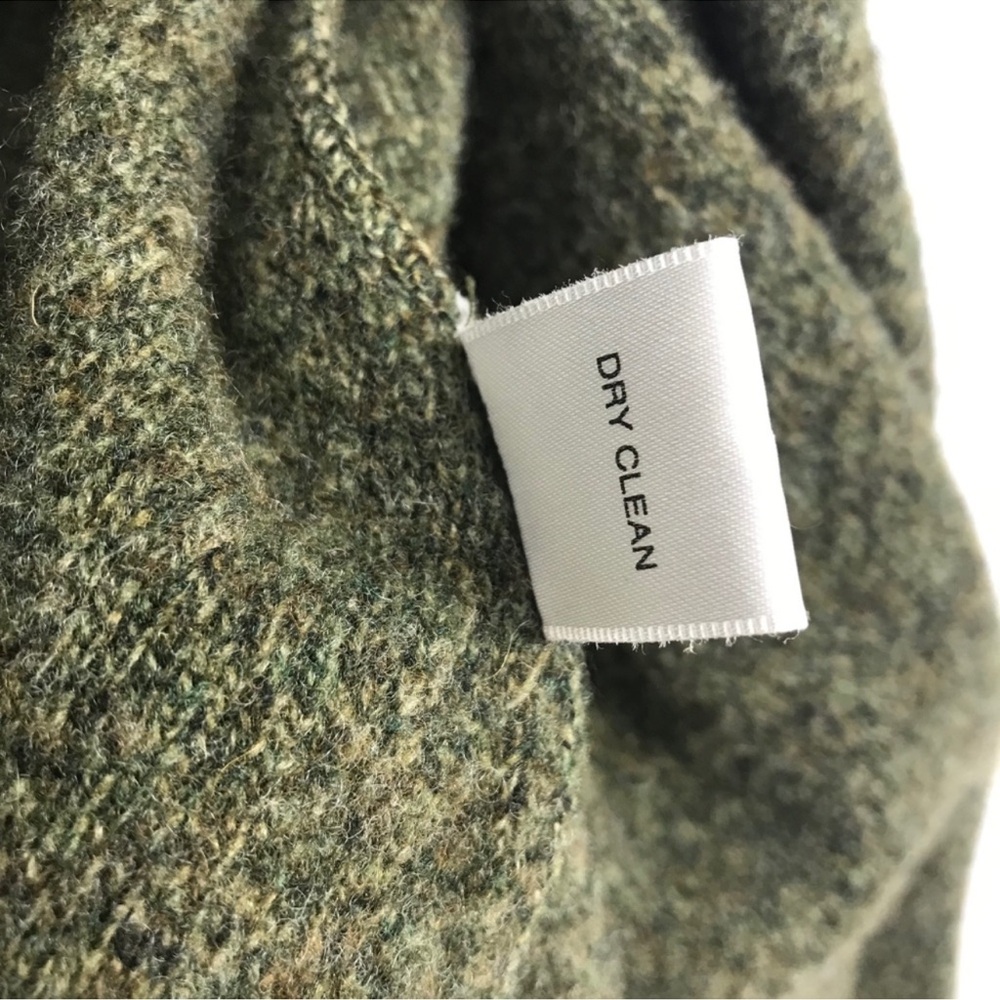 Pendleton Lambs Wool Handkerchief Hem Hoodie Cape… - image 3